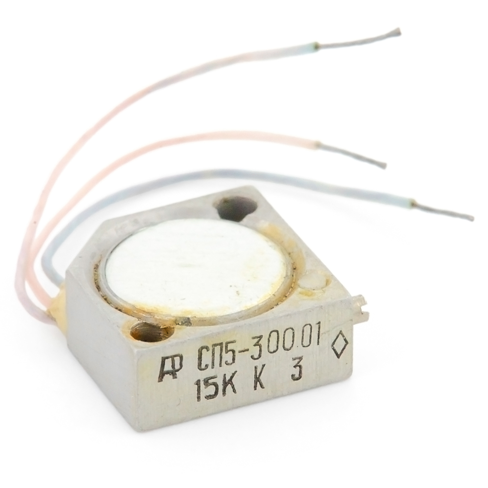 СП5-3В 1W(Ватт) 15kΩ(кОм)-А±10% Резистор подстроечный многооборотный, фото