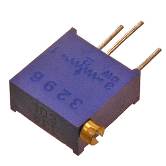3296Z-1-203 0,5W(Ватт) 20kΩ(кОм)-А±10% Резистор подстроечный многооборотный, фото
