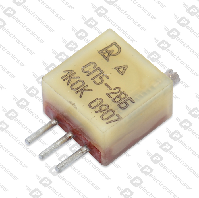 СП5-2ВБ 0,5W(Ватт) 1kΩ(кОм)-А±10% Резистор подстроечный многооборотный, 2009, фото
