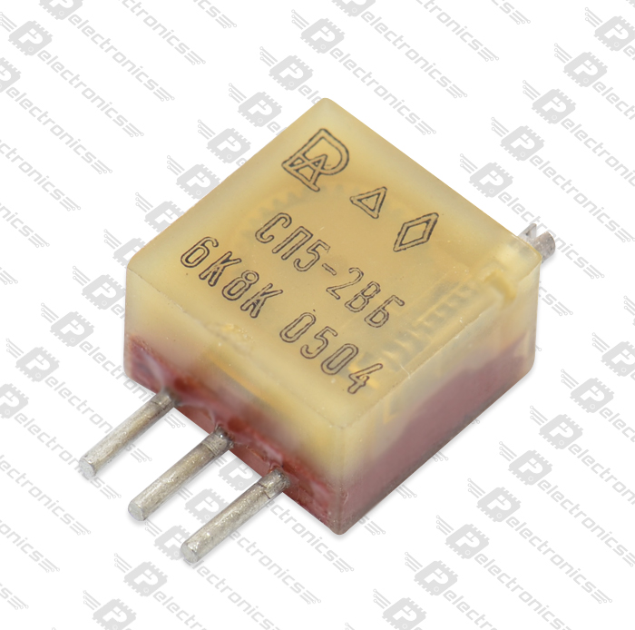 СП5-2ВБ 0,5W(Ватт) 6,8kΩ(кОм)-А±10% Резистор подстроечный многооборотный, фото
